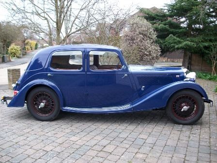 1937 Riley Falcon | Star Car Hire